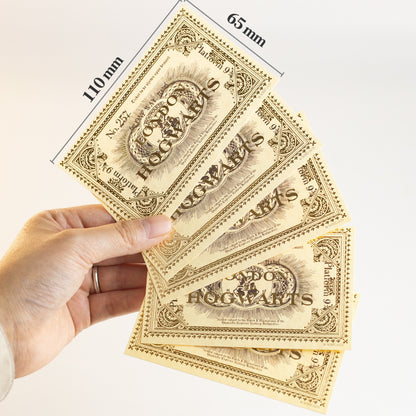50-Pack Gold-Foil Tickets