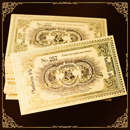50-Pack Gold-Foil Tickets