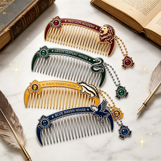 Metal hair comb